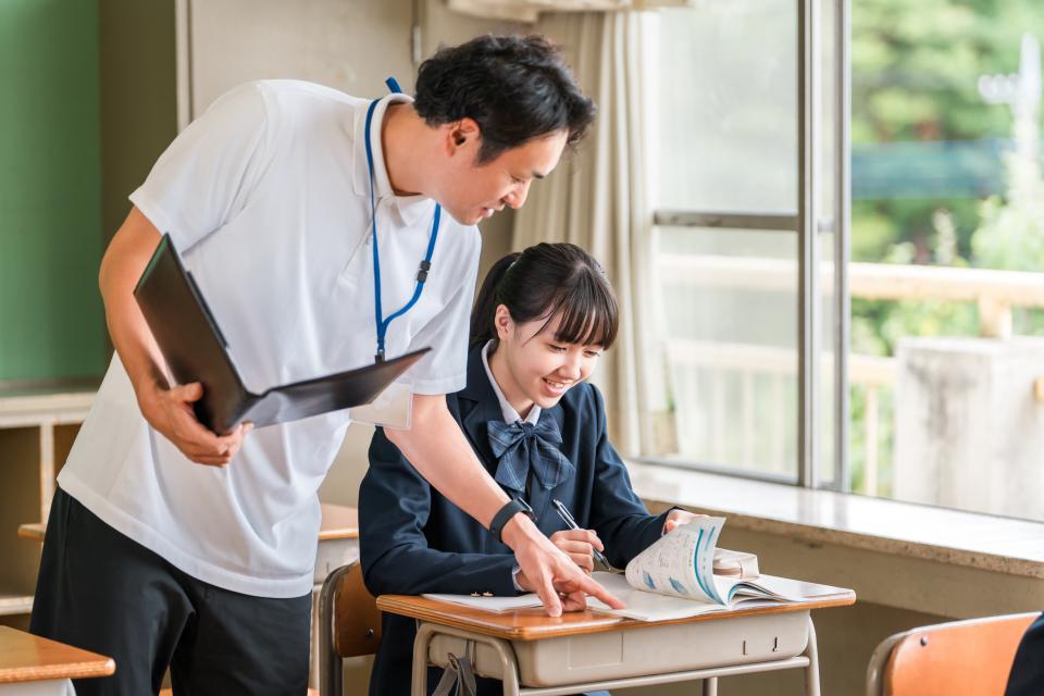 授業をしている様子